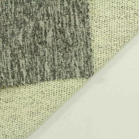 Grey Marl French Terry, Cotton-Poly, 320 gsm, 188 cm