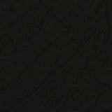 Polyester Stretch Rib Knit Fabric, 249 gsm, 165 cm — Black — photo 2