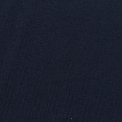 Viscose Polyester Stretch Scuba Knit Fabric, 250 gsm, 165 cm — Navy