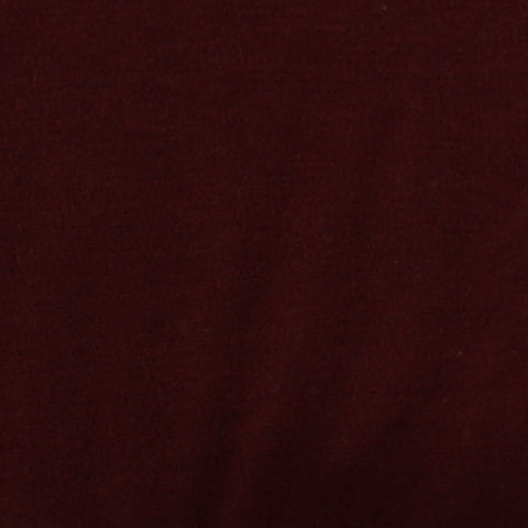 Polyester Cotton Chunky Knit Fabric, 200 gsm, 170 cm — Red