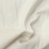 White Geometric Jacquard, Polyester — photo 2