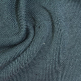 Brushed Polyester Cotton Chunky Knit Fabric, 275 gsm, 160 cm — Blue — photo 2