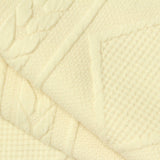 Cream Diamond Jacquard, Polyester — photo 2