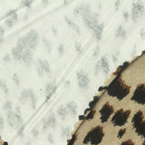 Brown Leopard Jersey Knit, Viscose — photo 2