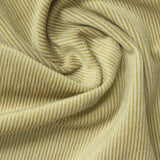 Yellow Vertical-Stripe Knit, Polyester — photo 2