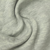 Light Grey Marl French Terry, Cotton-Poly — photo 2