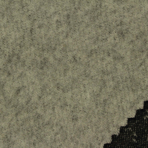 Dark Grey Marl French Terry, Poly-Viscose, 280 gsm