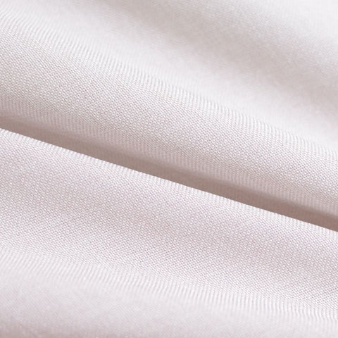 100% Polyester Woven Fabric, 245 gsm, 150 cm — White