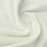 Polyester Stretch Piqué Knit Fabric, 240 gsm, 160 cm — White — photo 2