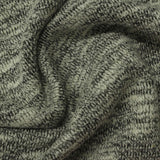 Black Marl French Terry, Cotton-Poly — photo 2