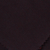 Dark Red Horizontal-Stripe Interlock Knit, Cotton-Poly — photo 2