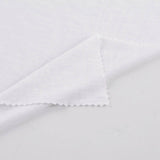 White Marl Jersey Knit, Poly-Viscose — photo 2