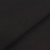 100% Polyester Linen-Look Fabric, 142 gsm — Black — photo 2