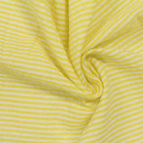Polyester Cotton Seersucker Fabric, 120 gsm, 145 cm — Yellow — photo 2