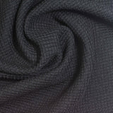 Dark Grey Marl Waffle Knit, Polyester — photo 2