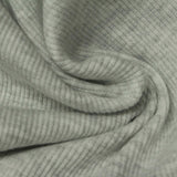 Light Grey Marl Rib Knit, Poly-Cotton — photo 2