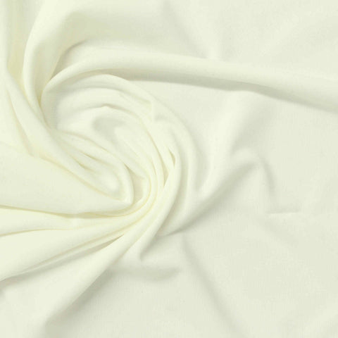 Nylon Stretch Jersey Knit Fabric, 145 gsm, 170 cm — Beige