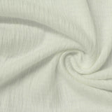 Polyester Stretch Crepe Fabric, 205 gsm, 118 cm — White — photo 2