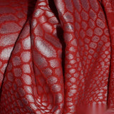 Red Tone-on-Tone Jacquard, Polyester — photo 2
