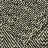 Black Zigzag Chunky Knit, Polyester — photo 2