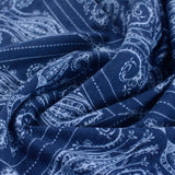 Light Blue Diamond Knit, Polyester — photo 2