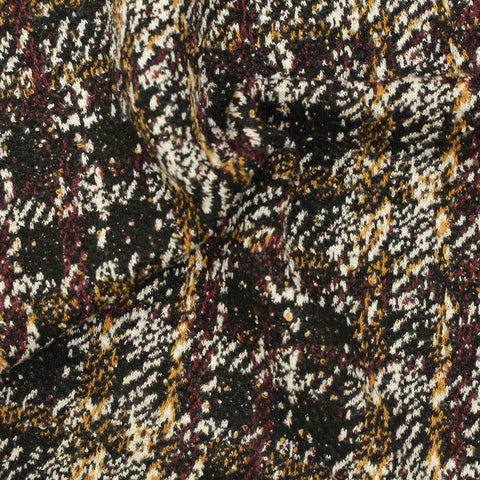 Black Marl Jacquard, Poly-Viscose, 320 gsm, 155 cm, ref EF-212961