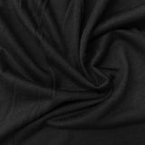 Cotton Viscose Jersey Knit Fabric, 118 gsm, 150 cm — Black — photo 2