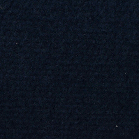 100% Polyester Chunky Knit Fabric, 300 gsm, 166 cm — Navy