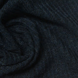 Polyester Cotton Rib Knit Fabric, 207 gsm, 175 cm — Navy — photo 2