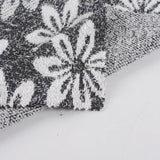 White Floral Jacquard, Polyester — photo 2