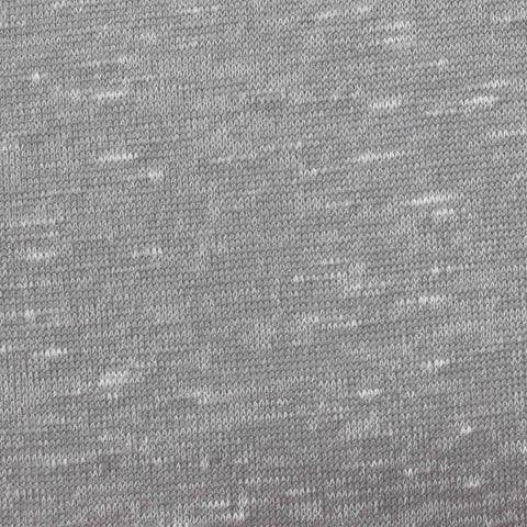 Light Grey Marl Chunky Knit, Viscose-Poly, 167 gsm