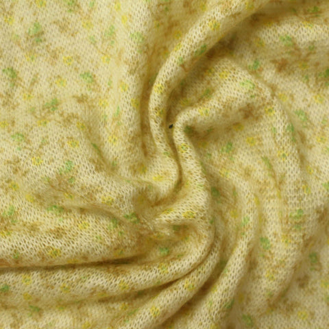 Printed 100% Acrylic Knit Fabric, 130 gsm, 175 cm — Khaki