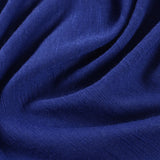 Slub 100% Polyester Jersey Knit Fabric, 149 gsm, 157 cm — Navy — photo 2