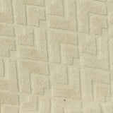Cream Tone-on-Tone French Terry, Cotton-Poly — photo 2