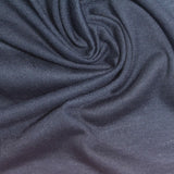 Dark Blue Marl Jersey Knit, Poly-Viscose — photo 2