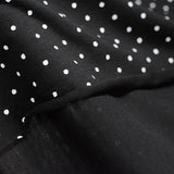 White Dots Jersey Knit, Cotton-Modal — photo 2