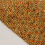 Orange Geometric Chunky Knit, Viscose — photo 2