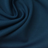 Polyester Stretch Linen-Look Fabric, 300 gsm, 160 cm — Navy — photo 2
