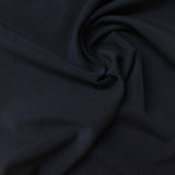 Viscose Stretch Jersey Knit Fabric, 318 gsm, 140 cm — Black — photo 2