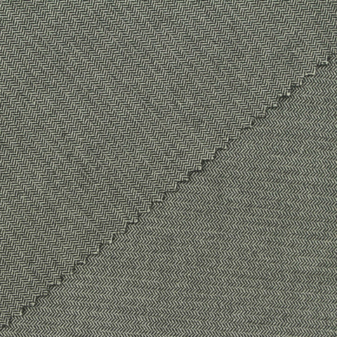 Black Herringbone Twill, Viscose-Nylon