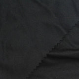 100% Polyester Interlock Knit Fabric, 310 gsm, 165 cm — Black — photo 2