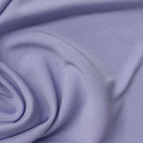 Tencel Lyocell Stretch Interlock Knit Fabric, 240 gsm, 160 cm — Purple