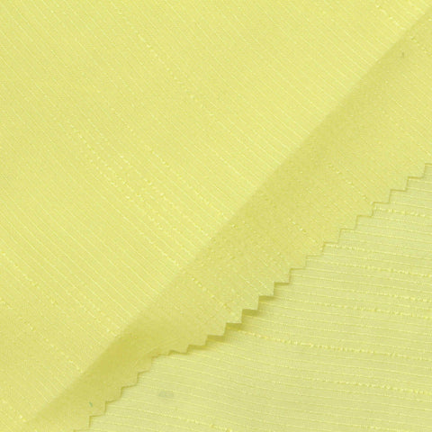 Polyester Viscose Crepe Fabric, 90 gsm, 155 cm — Yellow