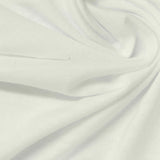 Cotton Polyester Jersey Knit Fabric, 140 gsm, 185 cm — White — photo 2