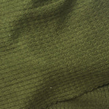 Viscose Stretch Waffle Knit Fabric, 238 gsm, 163 cm — Green — photo 2