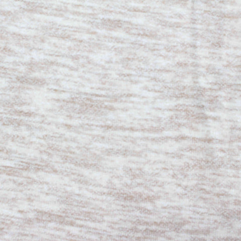 Light Cream Marl Chunky Knit, 150 gsm