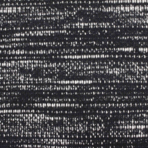 Black Marl Chunky Knit, Cotton-Poly, 290 gsm