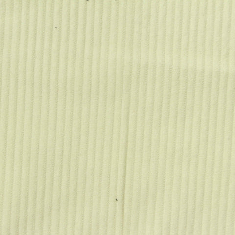 Cream Ribbed Velvet, Polyester