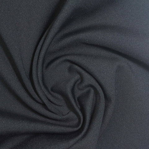 Brushed Polyester Stretch Sateen Fabric, 240 gsm, 150 cm — Grey