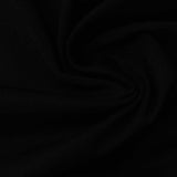 Nylon Stretch Knit Fabric, 210 gsm, 160 cm — Black — photo 2